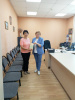Вручение удостоверения о повышении квалификации